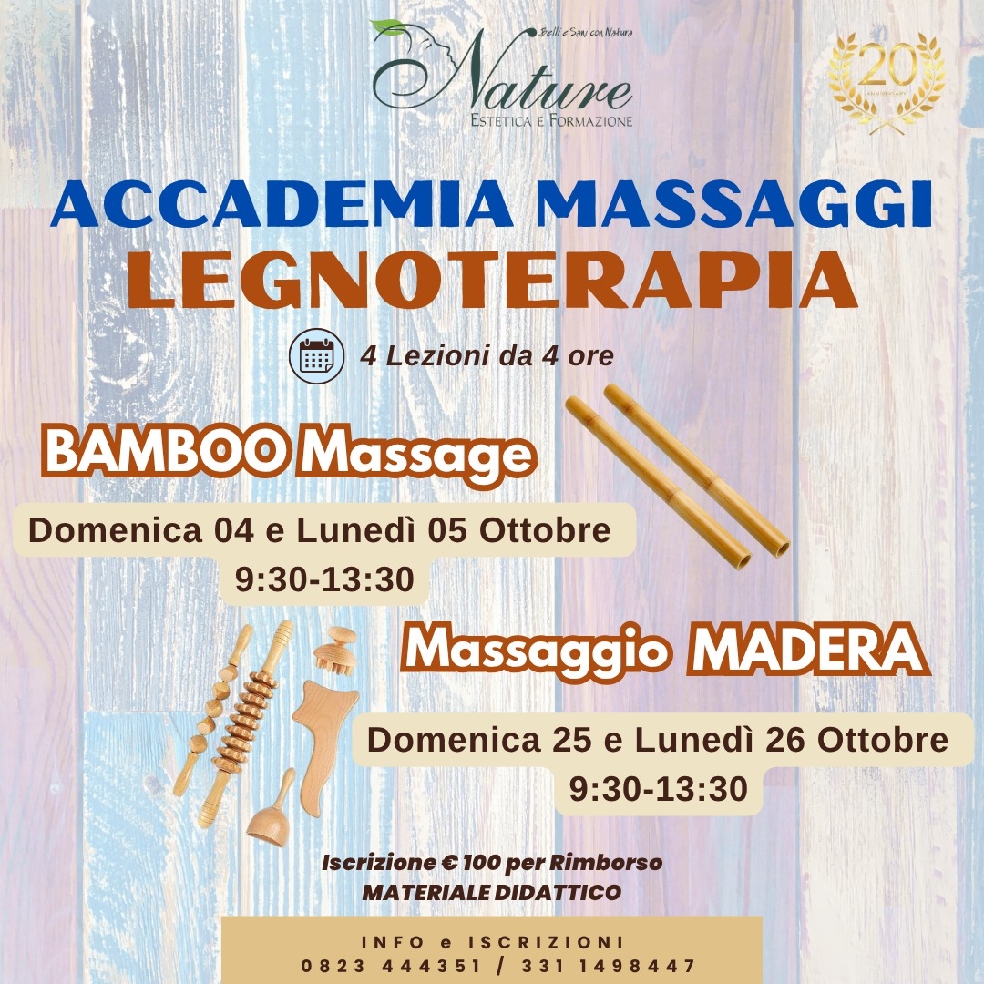 ACCADEMIA MASSAGGI LEGNOTERAPIA